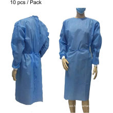 Medical Equipment Nonwoven Disposable Isolation Gown with Ce&FDA&ISO Certificate